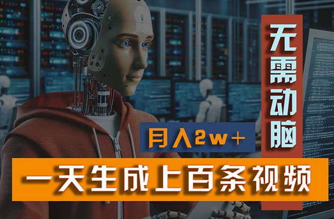 （11115期）新模式！一天生成上百个视频，一个视频多平台分发，实现月入2W+_菜菜笔记