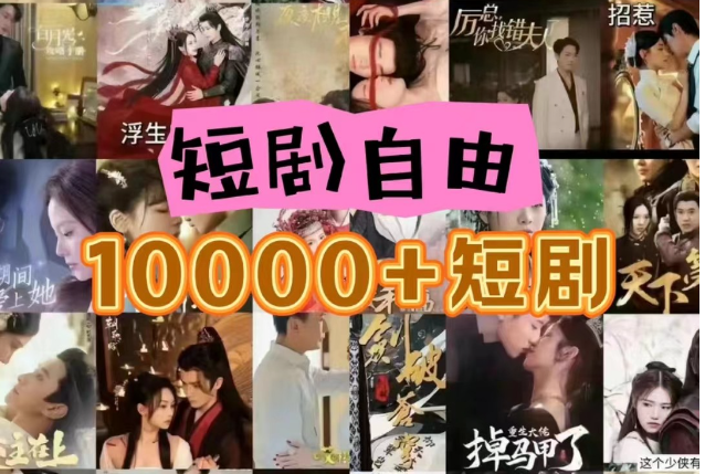 打造完全属于自己的个人短剧库，实现网盘拉新与私域变现的完美融合！_菜菜笔记