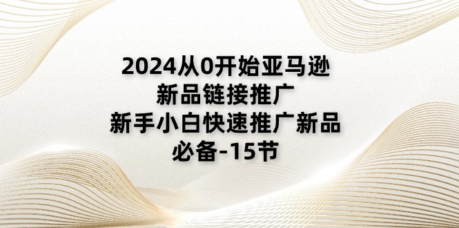 （11224期）2024从0开始亚马逊新品链接推广，新手小白快速推广新品的必备-15节_菜菜笔记