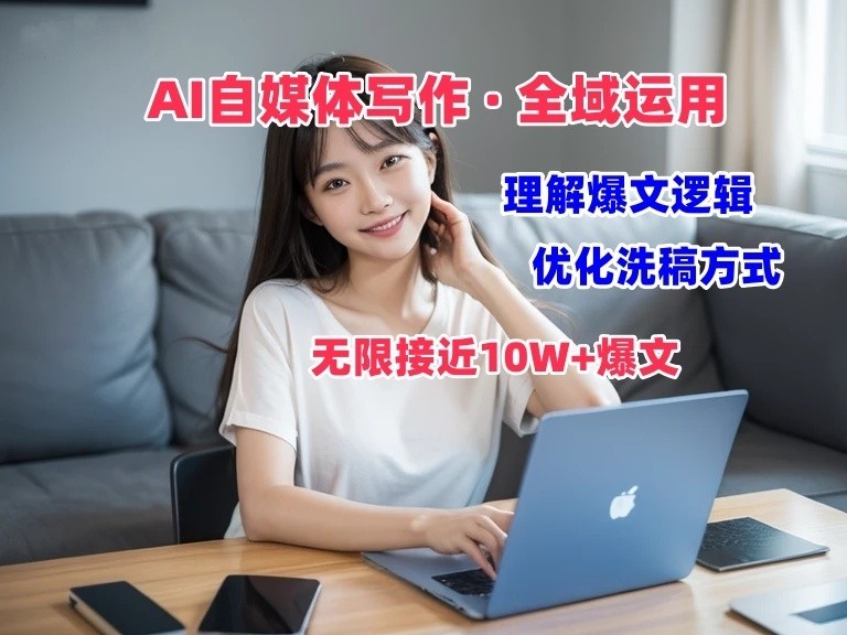 AI自媒体写作 → 价值变现，剖析爆文逻辑，无限接近10W+爆文体验课_菜菜笔记