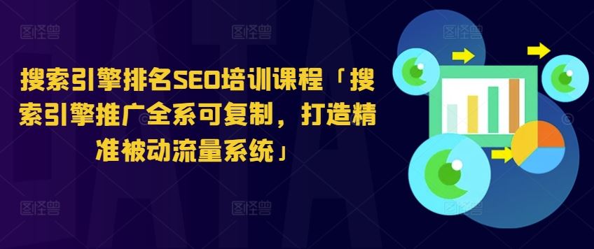 搜索引擎排名SEO培训课程「搜索引擎推广全系可复制，打造精准被动流量系统」_菜菜笔记