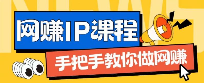 ip合伙人打造1.0，从0到1教你做网创，实现月入过万【揭秘】_菜菜笔记