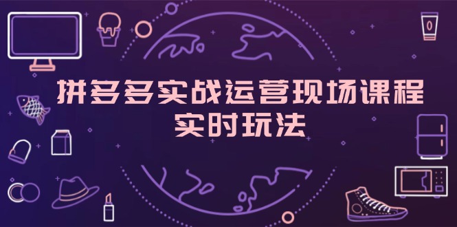 （11759期）拼多多实战运营现场课程，实时玩法，爆款打造，选品、规则解析_菜菜笔记