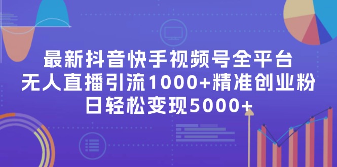 （11970期）最新抖音快手视频号全平台无人直播引流1000+精准创业粉，日轻松变现5000+_菜菜笔记
