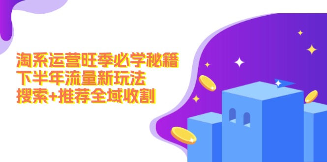 （12364期）淘系运营旺季必学秘籍：下半年流量新玩法：搜索+推荐全域收割（无水印）_菜菜笔记