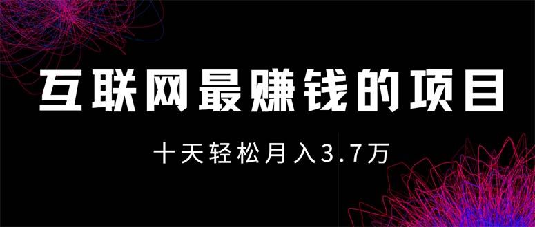 （12396期）互联网最赚钱的项目没有之一，轻松月入7万+，团队最新项目_菜菜笔记