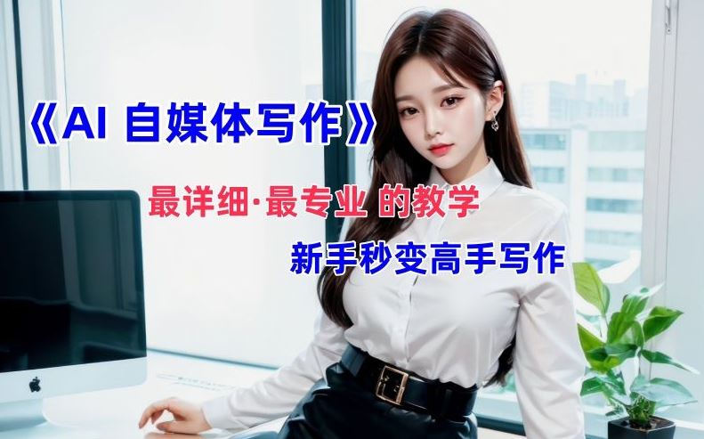 AI自媒体文章创作全网最详细教程，新手秒变写作高手，多方位发展_菜菜笔记