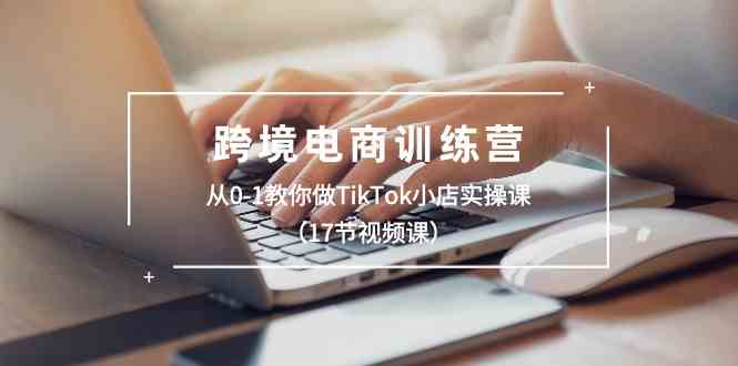 跨境电商训练营：从0-1教你做TikTok小店实操课（17节视频课）_菜菜笔记