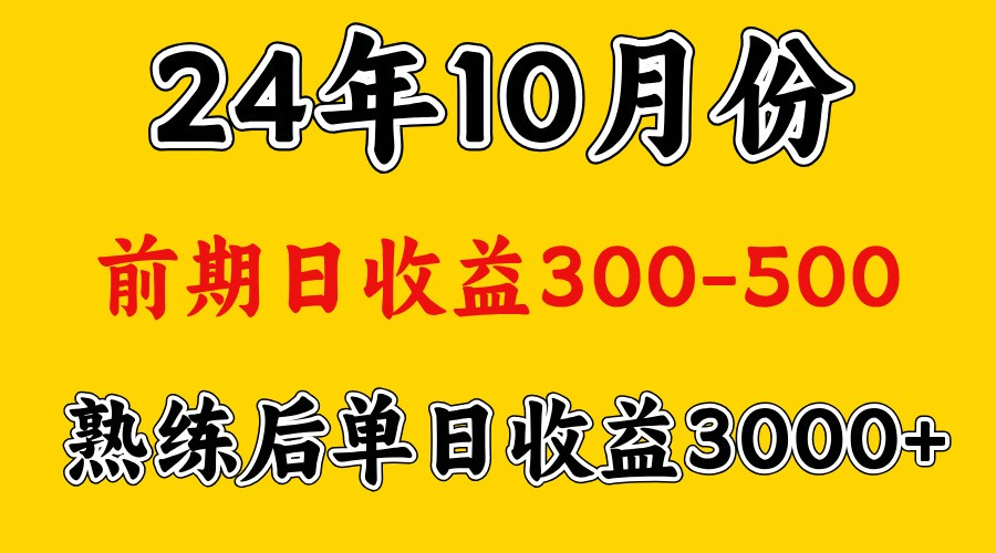 高手是怎么赚钱的.前期日收益500+熟练后日收益3000左右_菜菜笔记