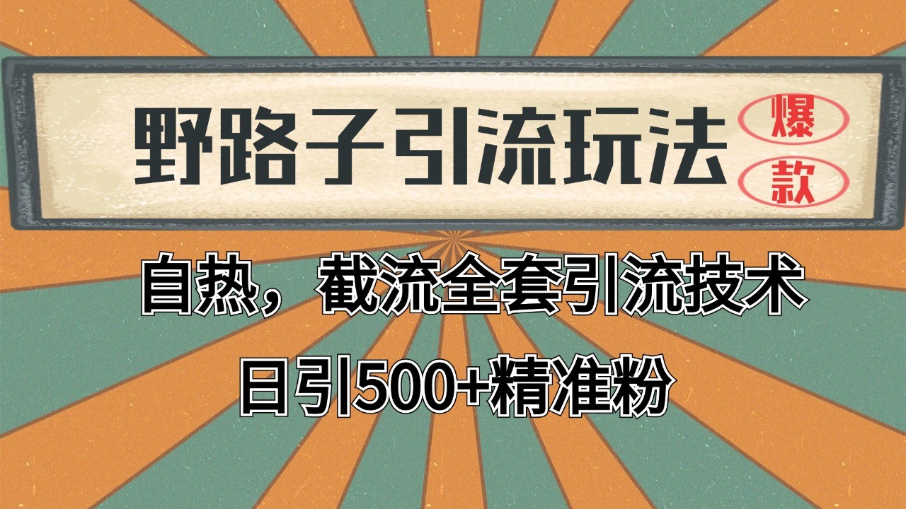 抖音小红书视频号全平台引流打法，全自动引流日引2000+精准客户_菜菜笔记