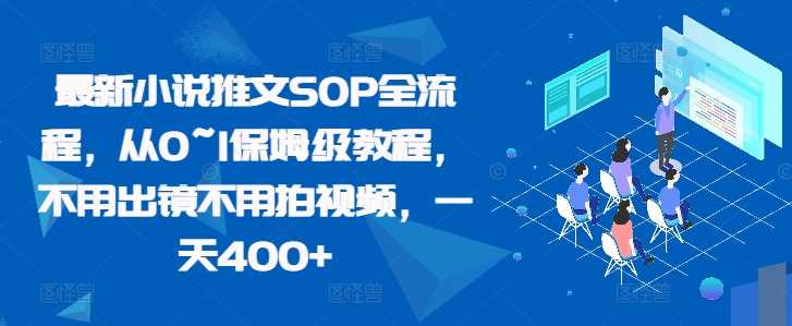 最新小说推文SOP全流程，从0~1保姆级教程，不用出镜不用拍视频，一天400+_菜菜笔记