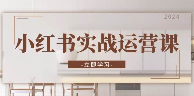 （13238期）小红书实战运营课：从开通店铺到直播话术，打造爆款笔记与高效直播_菜菜笔记