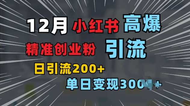 小红书一张图片“引爆”创业粉，单日+200+精准创业粉 可筛选付费意识创业粉【揭秘】_菜菜笔记