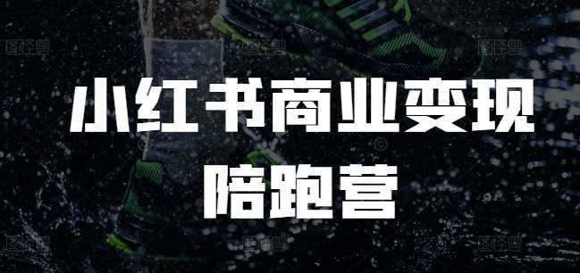 小红书商业变现陪跑营，小红书电商教程_菜菜笔记