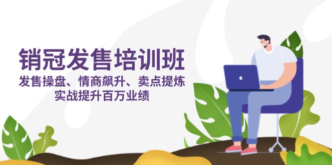 销冠 发售培训班：发售 操盘+情商 飙升+卖点 提炼，实战提升百万业绩_菜菜笔记