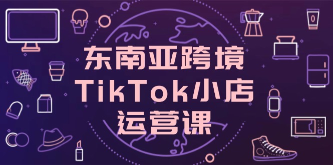 东南亚跨境TikTok小店运营课，掌握店铺设置与流量转化核心技巧_菜菜笔记