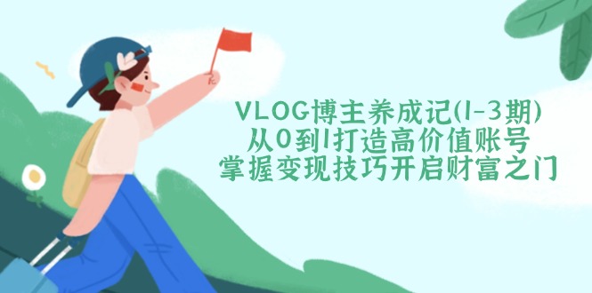 VLOG博主养成记(1-3期_菜菜笔记