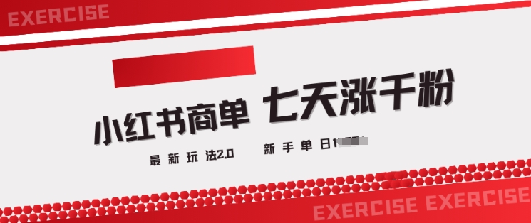 小红书商单2.0最新玩法，3天涨千粉单日变现多张_菜菜笔记