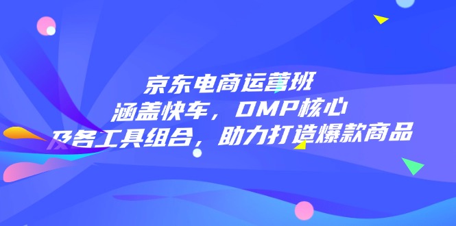 京东电商运营班：涵盖快车，DMP核心及各工具组合，助力打造爆款商品2_菜菜笔记