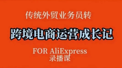 跨境电商速卖通运营课，​运营方法论+后台实操，逻辑清晰_菜菜笔记