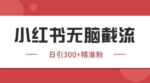 小红书只要你有同行就能获客，独家野路子获客玩法，暴力截流【揭秘】_菜菜笔记