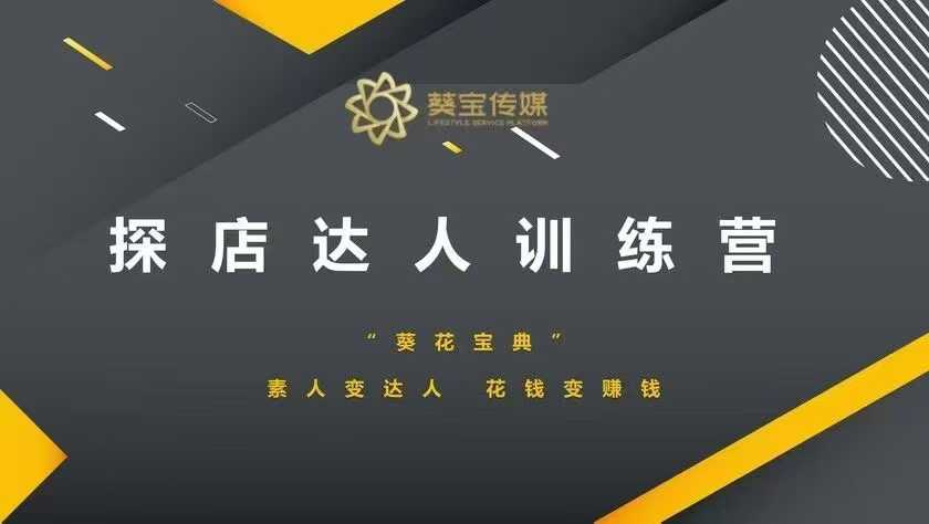 探店达人训练营，素人变达人，花钱变赚钱_菜菜笔记