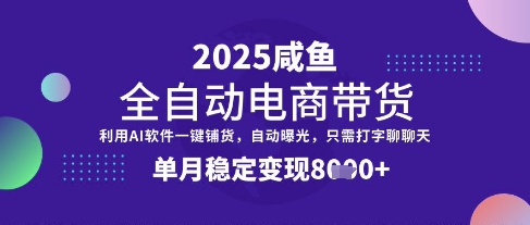 全网首发【闲鱼全自动电商带货】三年磨一剑，一朝露锋芒，单月稳定变现8k+【揭秘】_菜菜笔记