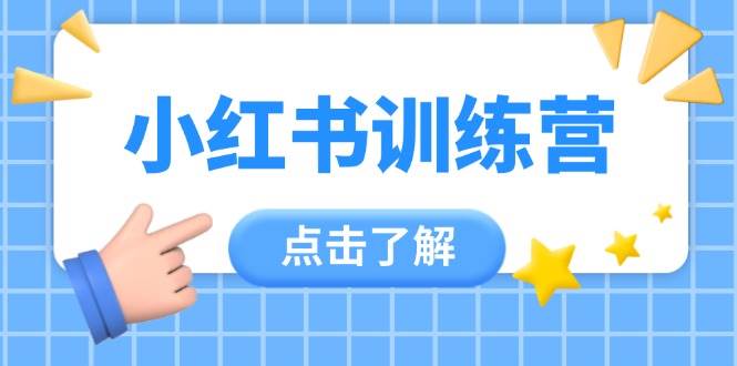 小红书训练营，助小白入门，掌握技巧变达人，课程实操又全面(12节课)_菜菜笔记