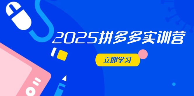 2025拼多多实训营：深度剖析运营关键，助力电商人快速提升_菜菜笔记