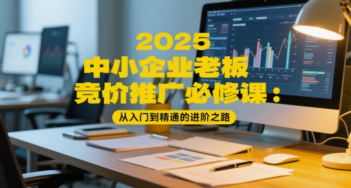2025中小企业老板竞价推广必修课：从入门到精通的进阶之路_菜菜笔记