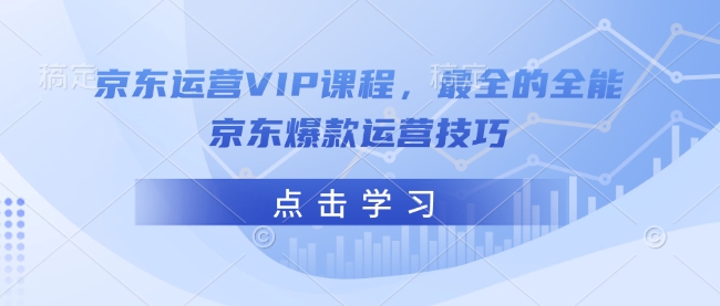 京东运营VIP课程，最全的全能京东爆款运营技巧_菜菜笔记