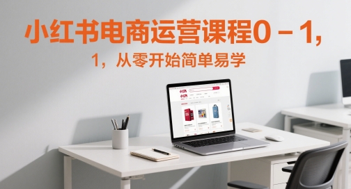 小红书电商运营课程0-1，从零开始简单易学_菜菜笔记
