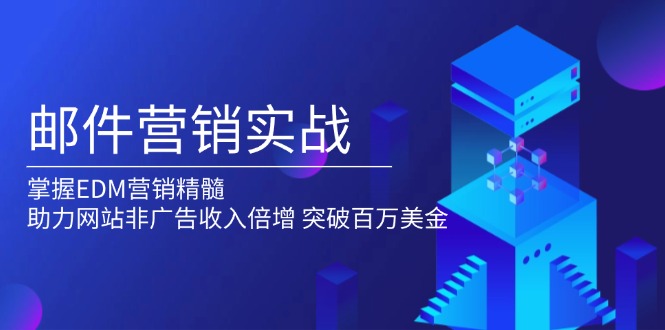 邮件营销实战，掌握EDM营销精髓，助力网站非广告收入倍增，突破百万美金_菜菜笔记