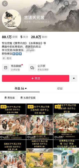 古法五音养生教程，五音疗愈的视频的制作方法，2-4小时就能学会，作者10天涨粉10W_菜菜笔记