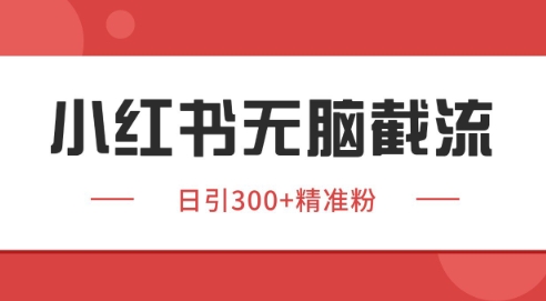 小红书截流同行客源，独家野路子获客玩法 日引200+暴力获客【揭秘】_菜菜笔记