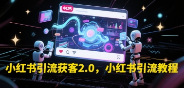 小红书引流获客2.0，小红书引流教程_菜菜笔记