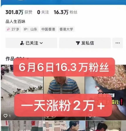 外面卖5000最新抖音搬运涨粉技术，新玩法，一分钟一条，一天涨粉2W，苹果安卓都可用_菜菜笔记