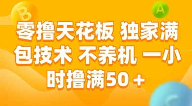 零撸天花板，独家满包技术 不养机 一小时撸满50+【揭秘】_菜菜笔记