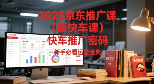 2025京东推广课（原快车课）解锁京东快车推广密码，新手必看运营宝典_菜菜笔记