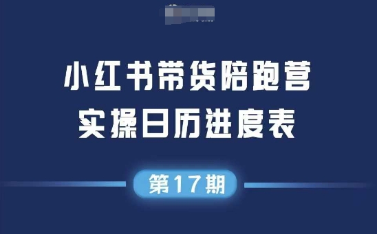 小红书第17期带货陪跑营，不囤货，无不直播，无不投流，通过选品+笔记内容+测品+笔记铺量+矩阵运营打爆款_菜菜笔记