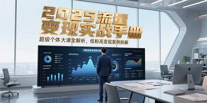 （15188期）2025流量变现实战手册，超级个体大课全解析，低粉高变现案例拆解_菜菜笔记
