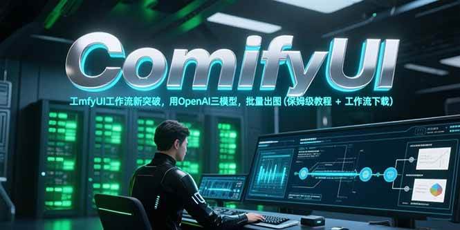 ComfyUI工作流新突破，用OpenAI三模型，批量出图(保姆级教程+工作流下载)_菜菜笔记