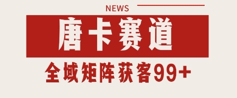 唐卡赛道私域引流获客 自热矩阵SOP日引流99+精准客资【揭秘】_菜菜笔记