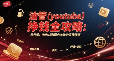 油管(youtube)挣钱全攻略：从开通广告收益到国内收款的实操指南_菜菜笔记