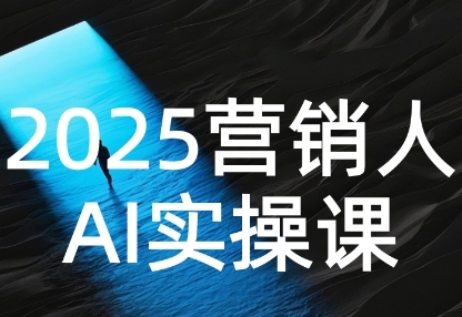 2025营销人Al实操课，AI营销抢跑实战，从Prompt到方案，效率碾压同行_菜菜笔记