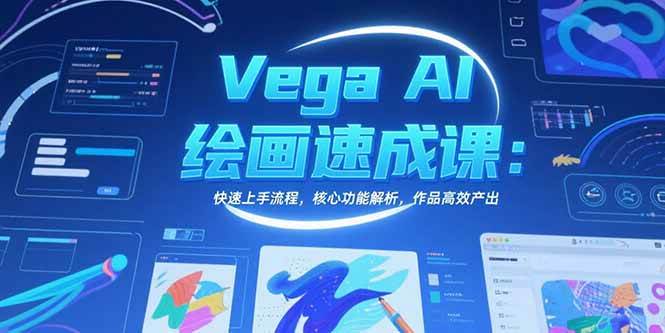 （15470期）Vega AI绘画速成课：快速上手流程，核心功能解析，作品高效产出_菜菜笔记