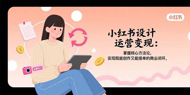 （15636期）小红书设计运营变现：掌握核心方法论，实现既能创作又能接单的商业闭环_菜菜笔记