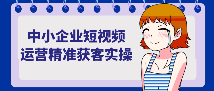 中小企业短视频运营精准获客实操_菜菜笔记