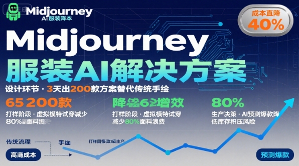 AI在服装领域的运用，使用midjourney做服装辅助企业降低成本_菜菜笔记