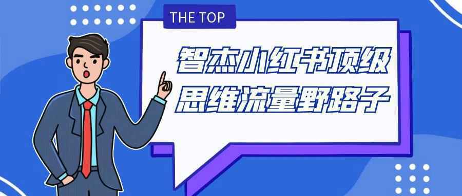 智杰小红书顶级思维流量野路子_菜菜笔记